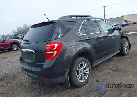 2016 Chevrolet Equinox Lt из США, поврежденный, VIN 1GNFLFEK4GZ101554